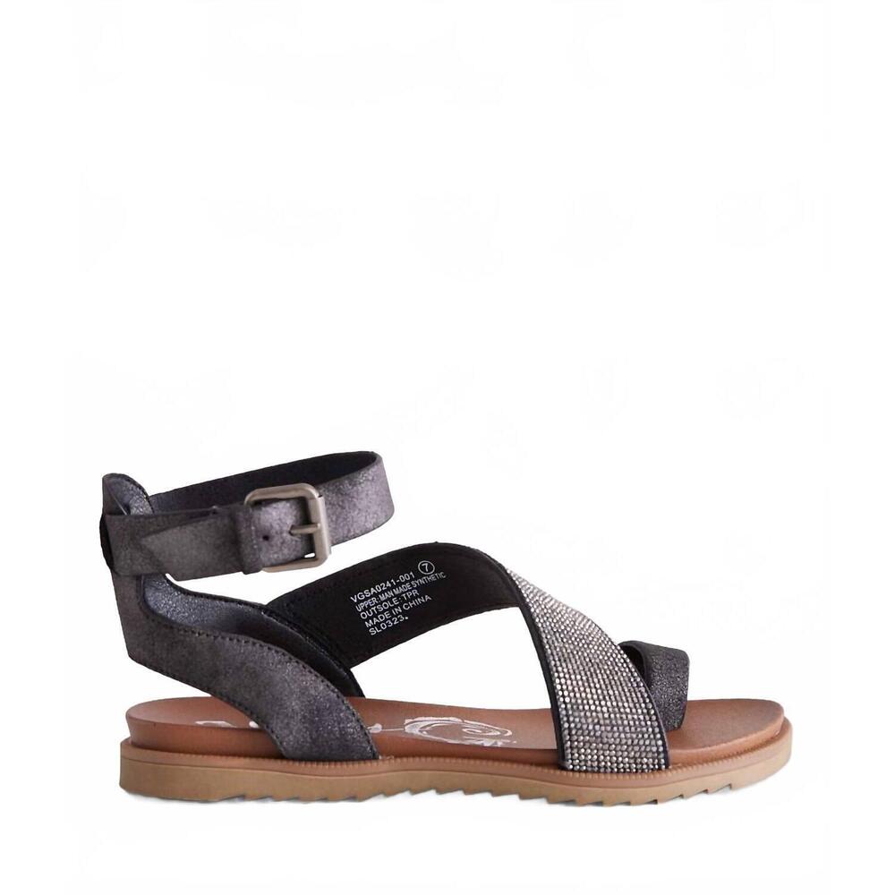 NEW GYPSY JAZZ women's collette sandals in black